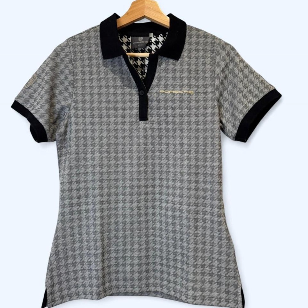 Porsche Womens Collard Shirt